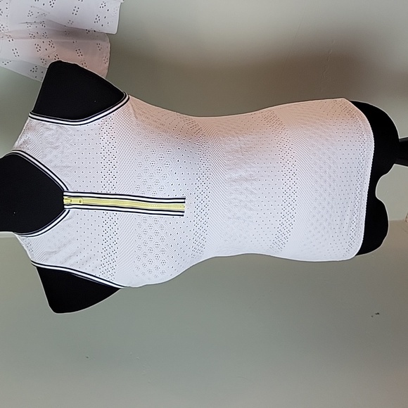 L'Etoile Tops - L'Etoile Sport Zip Front Tank sports golf top